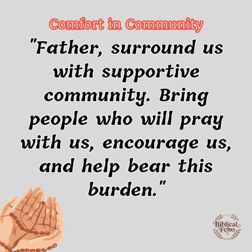 Comfort in Community Comfort in Community