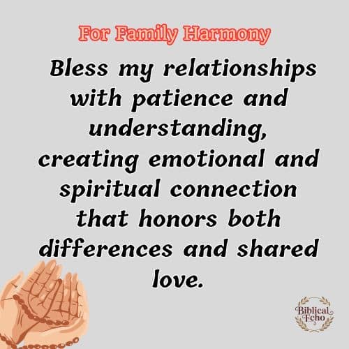 For Family Harmony For Family Harmony