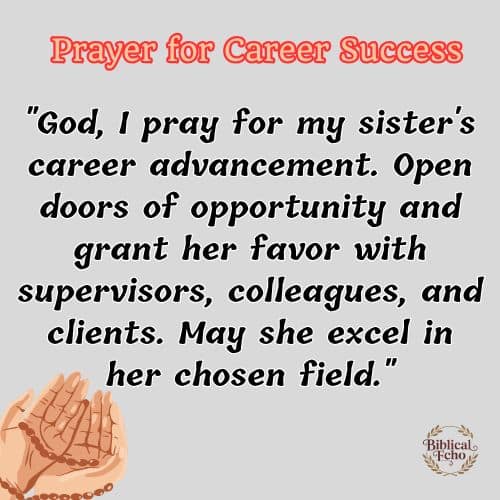 Prayer for Career Success Prayer for Career Success
