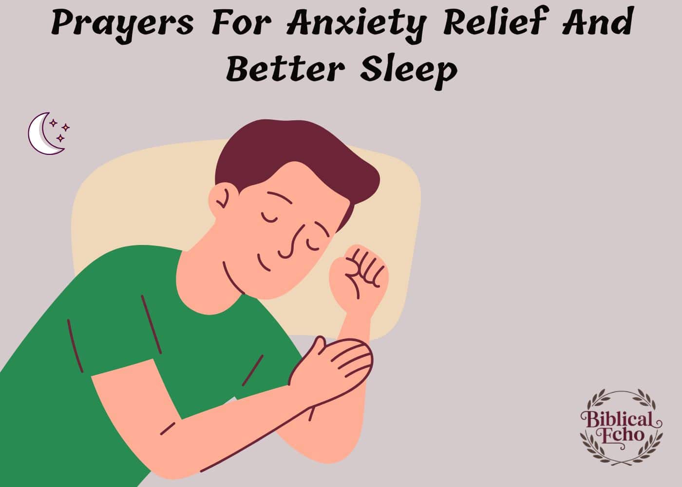 Prayers For Anxiety Relief And Better Sleep