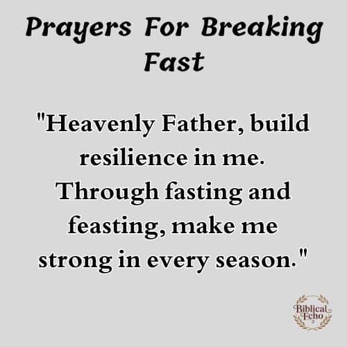 Prayers For Breaking Fast Prayers For Breaking Fast