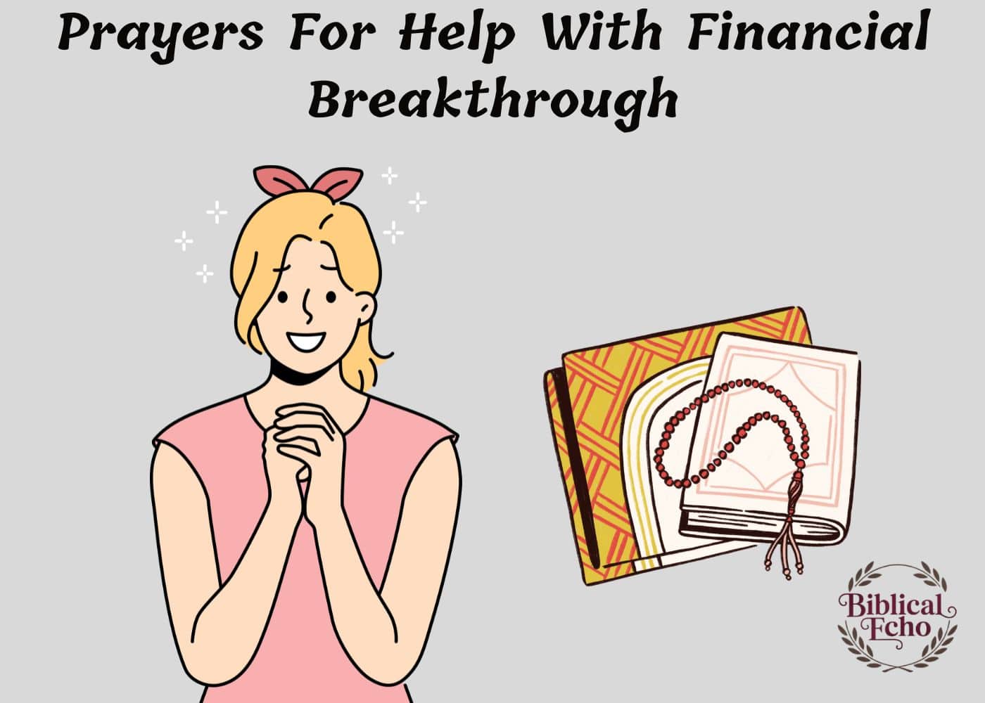 Prayers For Help With Financial Breakthrough
