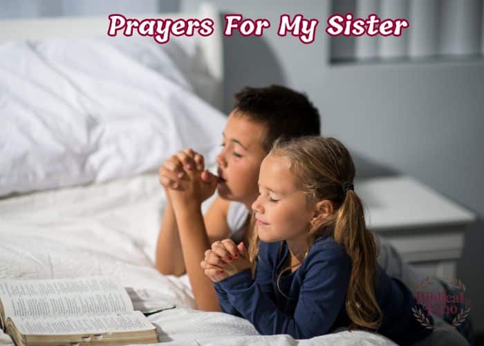 Prayers For My Sister