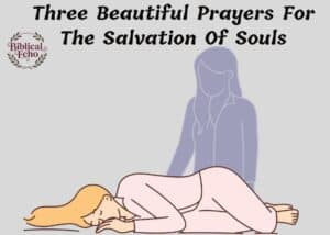 Three Beautiful Prayers For The Salvation Of Souls