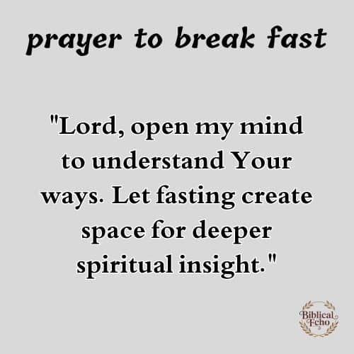 prayer to break fast prayer to break fast