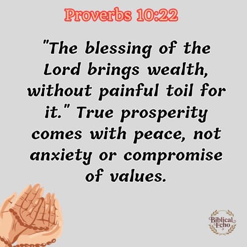 Proverbs 10:22