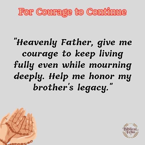 For Courage to Continue
