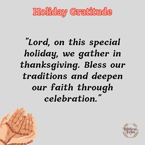 Holiday Gratitude