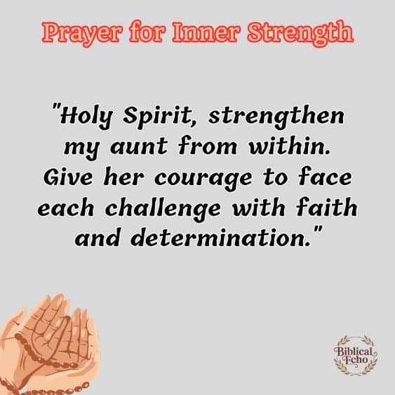 Prayer for Inner Strength