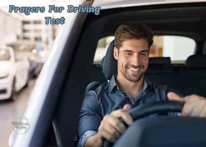 Prayers For Driving Test